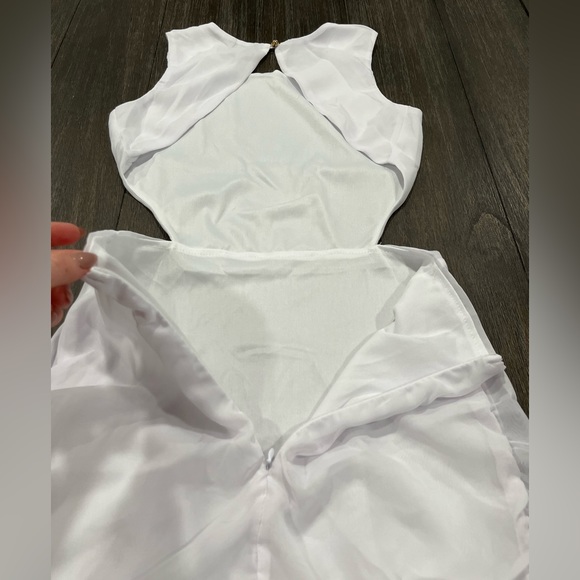 TOBI white open back dress XS - Picture 5 of 9